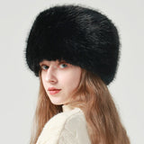 Chapeau melon en fourrure