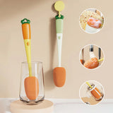 Brosse 3-en-1 multi-fonctions à manche long pour tasse