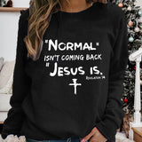 Sweat femme col rond printemps