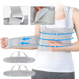 Ceinture de travail avec ceinture de fixation côtelée