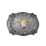 boucle de ceinture en alliage de chapeau de cowboy