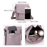 Sac à bandoulière en nylon solide