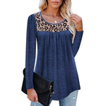 T-shirt oversize à imprimé léopard