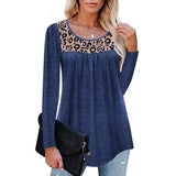 T-shirt oversize à imprimé léopard