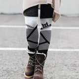 Leggings Très Élastiques avec Imprimé