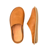 Babouches d'été en cuir