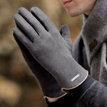 Gants en daim résistants au froid