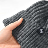 Ensemble de bonnets d'hiver et d'écharpes Bonnet chaud en tricot