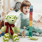 Jeu de règles de gabarit de forme d'ours de la mémoire