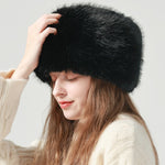 Chapeau melon en fourrure