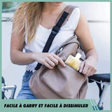Sac d'emballage de distribution de fluide de voyage portable