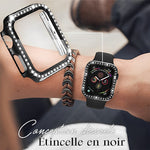 Boîtier Apple Watch en diamant