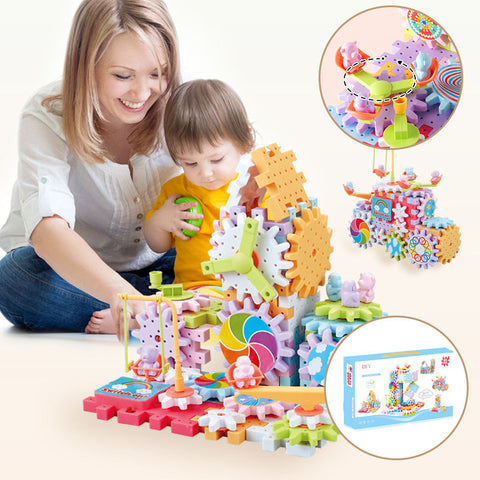 Paradis des blocs de construction électriques variés pour enfants