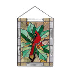 Panneau de vitrail Cardinal