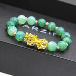 Bracelet d'obsidienne Pi Xiu 3D