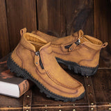 Bottes à outils zippées douces et respirantes pour hommes