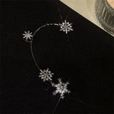 Boucles D'oreilles Diamant Et Zircon Sans Trous