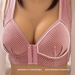 Soutiens-gorge push-up sexy sans armatures Lingerie pleine coupe en coton