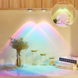 Projection du coucher de soleil Lampes d'armoire