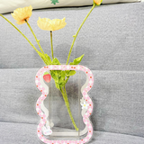 Vase En Acrylique Pour Arrangement De Fleurs Créatif De Salon