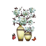 Autocollant Vase 3D