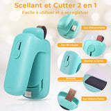 Machine de cachetage domestique portative