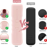 Étui de Rangement en Silicone pour Pinceaux de Maquillage