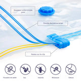 Sacs de stockage sous vide avec pompe à air