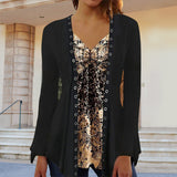 Haut à Manches Longues avec Imprimé