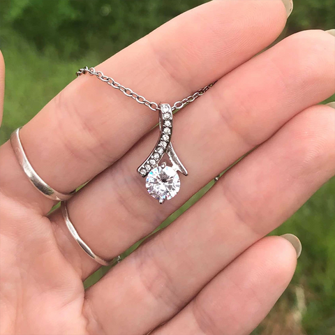 À ma fille bonus | Brillez comme l'étoile la plus brillante | Collier