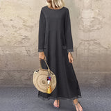 Robe en molleton de dentelle