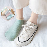 Chaussettes à rayures fraîches (5 PAIRES)