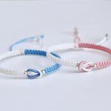 Bracelet Tressé Fait Main Relié