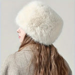 Chapeau melon en fourrure