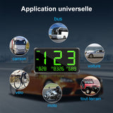 HUD Contrôle de vitesse portable pour voiture