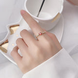Achetez-en 1, obtenez-en 1 gratuit - Bague coeur rubis