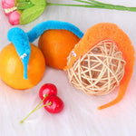 Jouets en forme de vers en peluche twistés