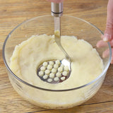 Presse-purée en acier inoxydable