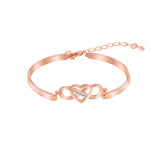 Rappelez-vous Toujours que Je t'aime Maman Bracelet Coeur d'amour pour Toujours