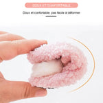 Chaussettes mignonnes en fourrure pour bébé