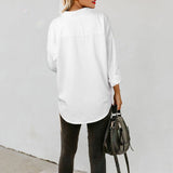 Chemise en jean à manches longues