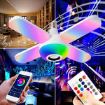 Lampe Musicale Bluetooth à Quatre Feuilles