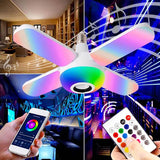 Lampe Musicale Bluetooth à Quatre Feuilles