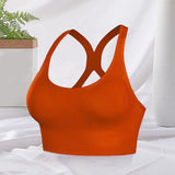 Brassière de sport push up sans armatures