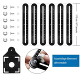 Multi-Angle Règle de Mesure en Alliage D'aluminium - ciaovie
