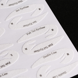 Modèle de maquillage pour les yeux Sticker