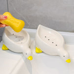 Boîte à savon canard en céramique