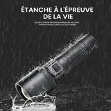 Lampe de Poche Étanche Laser Ultra-lumineuse Extérieure