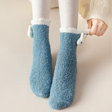 Chaussettes de Noël pelucheuses