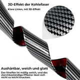Autocollant de Seuil Fibre de Carbone pour Voiture